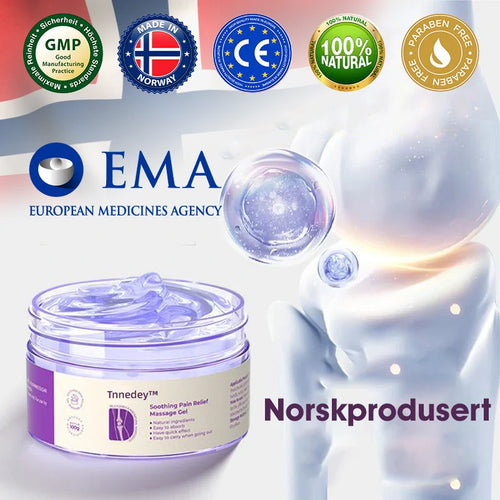 👨⚕️ Godkjent av Norsk Ortopedisk Forening (NOF) 👨⚕️ Tnnedey™ Gurkemeie & Emuolje Leddgikt Lindrende Smertelindringsmassasjegel
