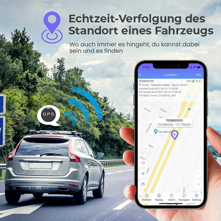 Topacme® 🌐EasyFind Magnetisk Mini-GPS-tracker 🏆