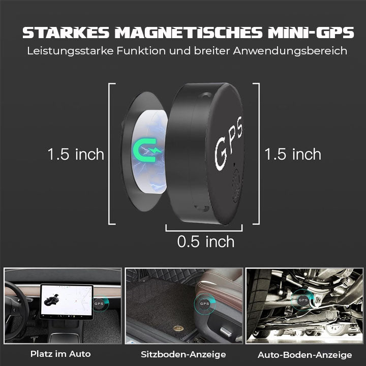 Topacme® 🌐EasyFind Magnetisk Mini-GPS-tracker 🏆