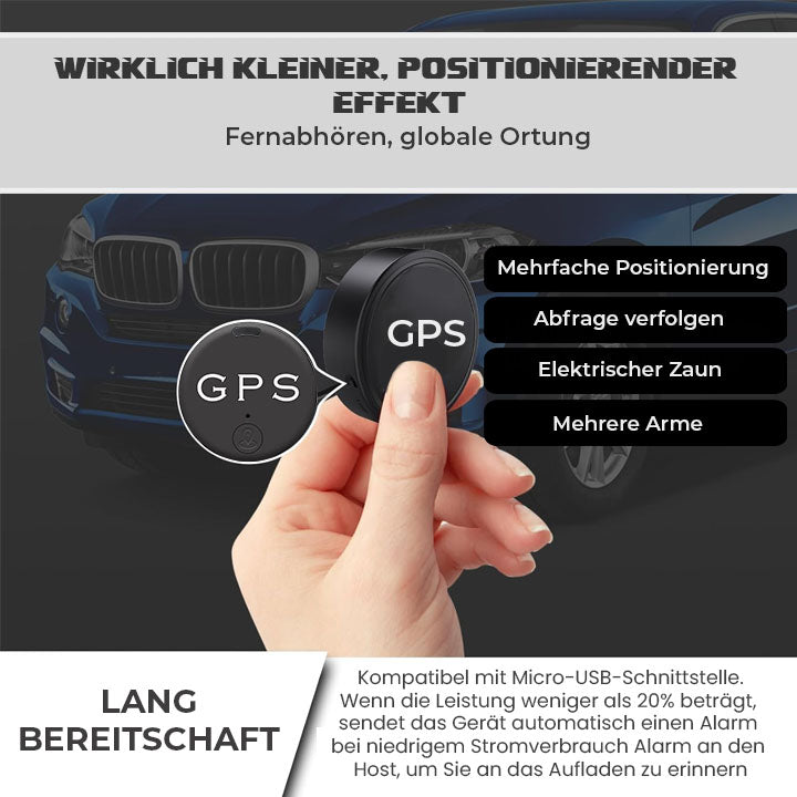 Topacme® 🌐EasyFind Magnetisk Mini-GPS-tracker 🏆