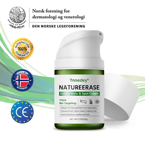 Tnnedey® NatureErase Øyeblikkelig Fjerning av Føflekker og Flekker Krem🌺✨