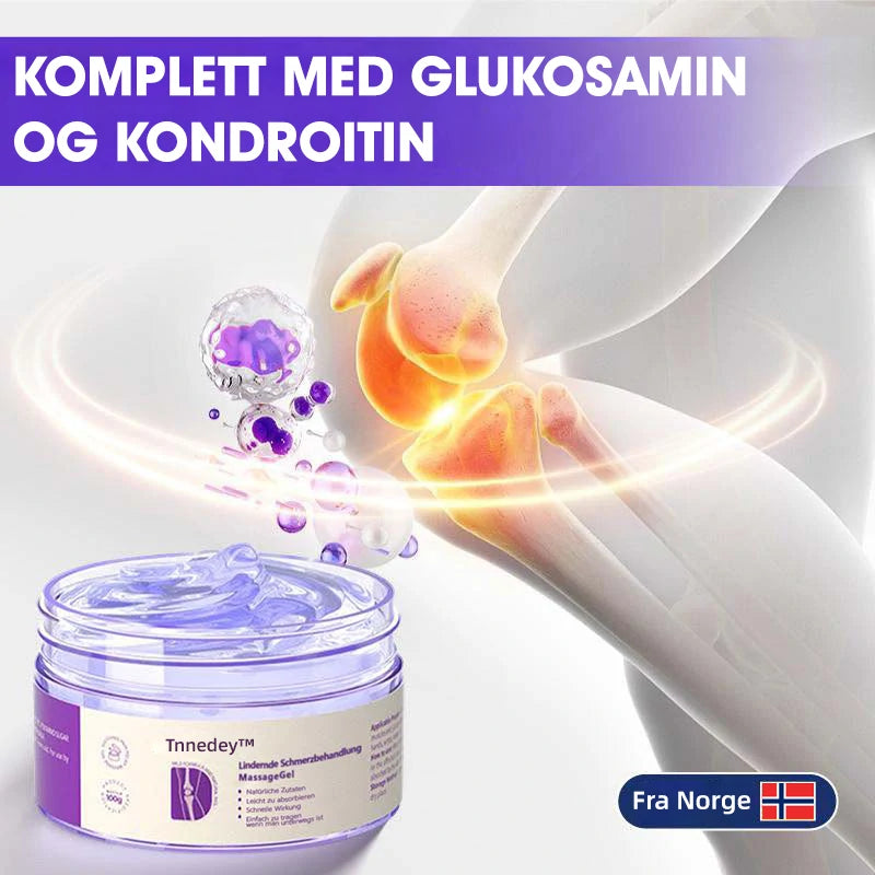 👨⚕️ Godkjent av Norsk Ortopedisk Forening (NOF) 👨⚕️ Tnnedey™ Gurkemeie & Emuolje Leddgikt Lindrende Smertelindringsmassasjegel