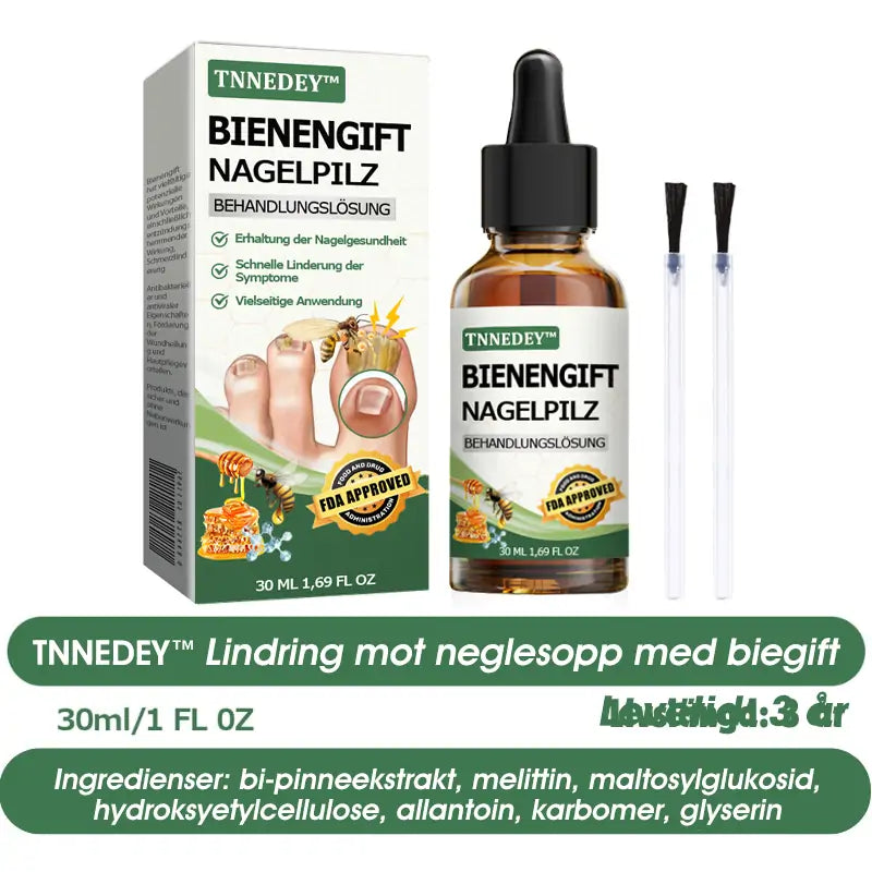 👩‍⚕️TNNEDEY™ Biegift Neglesopp Behandlingsløsning: Løs neglesopp-problemet fullstendig 🌟👣