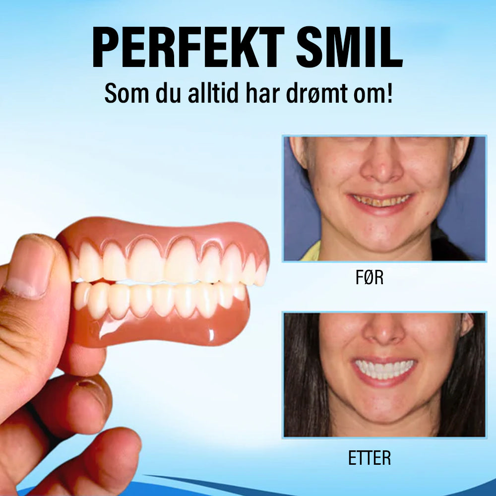 💙😁Tnnedey™ Silikon Reline Protesesett – Komfortabel og Langvarig Tilpasning 🦷✨